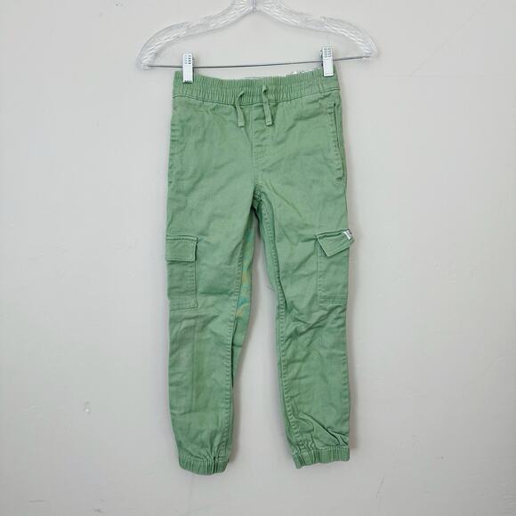 Levi’s Green Cargo Jogger Pants Girls Size 7 - Picture 1 of 5